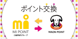 三越伊勢丹のエムアイポイントへ交換