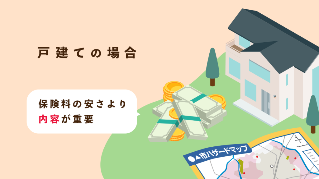 火災保険戸建ての選び方